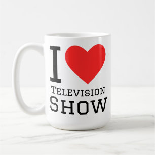I love television show coffee mug