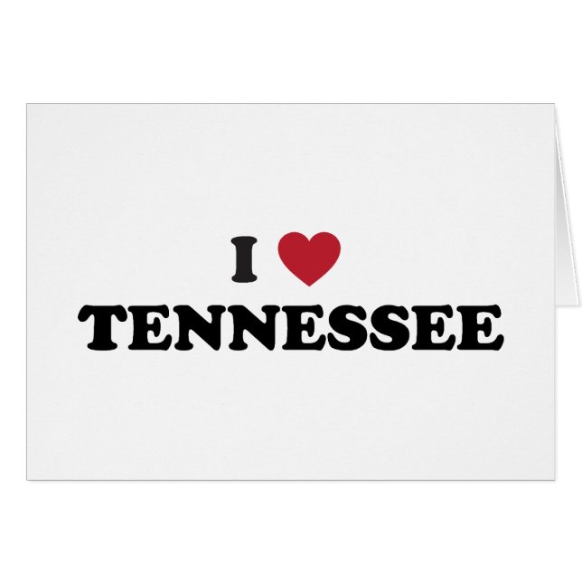 I Love Tennessee (Front Horizontal)