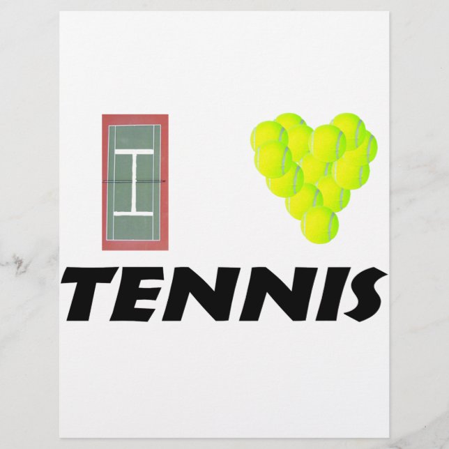 I love tennis (Front)