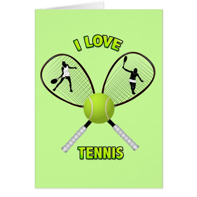 I LOVE TENNIS (Front)