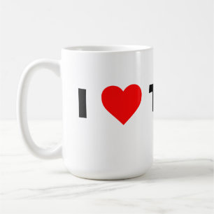 I love Tennis  Coffee Mug