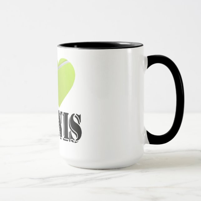 I Love Tennis - Mugs (Right)
