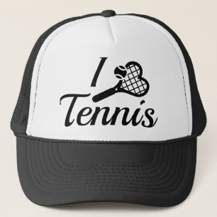 I Love Tennis Trucker Hat