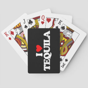 I LOVE TEQUILA PLAYING CARDS