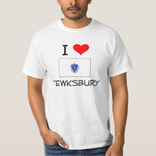 I Love Tewksbury Massachusetts T-Shirt