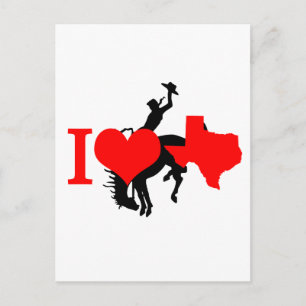 I love Texas Postcard