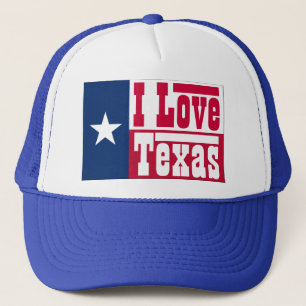 I Love Texas Trucker Hat