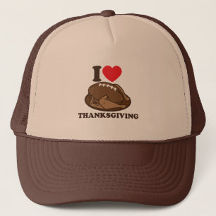 I love Thanksgiving Trucker Hat