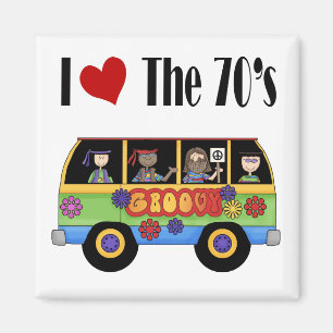 I love the 70's magnet