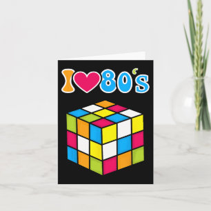 I Love The 80s-80s Halloween Party-80s Outfit For Card