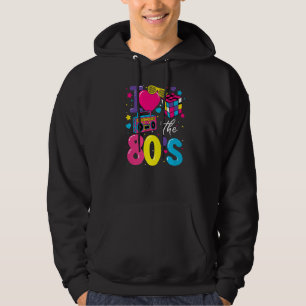I Love The 80s 80's Party Retro Men Women Kids Hoodie