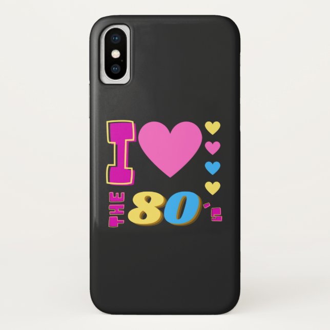 I Love The 80's  Case-Mate iPhone Case (Back)