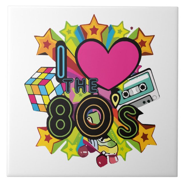 i love the 80s ceramic tile (Front)