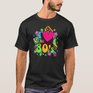 I Love The 80s Costumes For Women Kids Rad Retro A T-Shirt