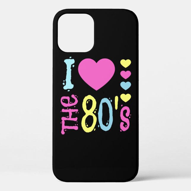 I Love the 80s Disco Costume Case-Mate iPhone Case (Back)