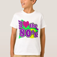I Love the 80's Geometric Neon Eighties Party