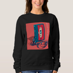 I Love The 80s Retro 80s Babies Nostalgia Cassette Sweatshirt