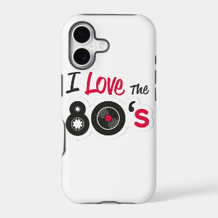 I Love The 80s Retro Design Vintage Gift