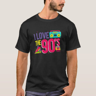 I Love The 90'S 1990S Throwback Retro Party Theme T-Shirt