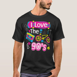 I Love The 90's  Cute Fancy Millennials Gift  T-Shirt