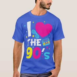 I Love the 90s I Heart the 90s T-Shirt