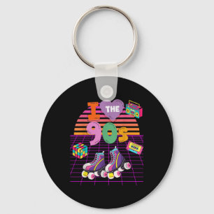 I Love The 90s Nineties Teachers Back To The 90s T Key Ring