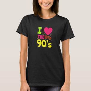 I Love The 90s Vintage Nineties Vibes Nostalgic 19 T-Shirt
