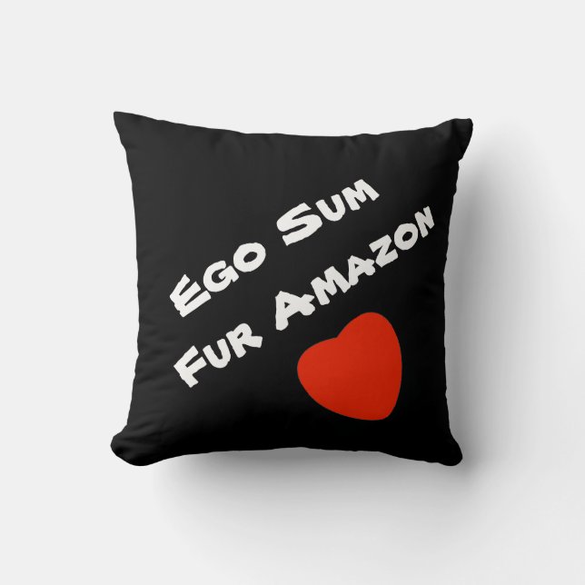 I Love The Amazon Cushion (Front)