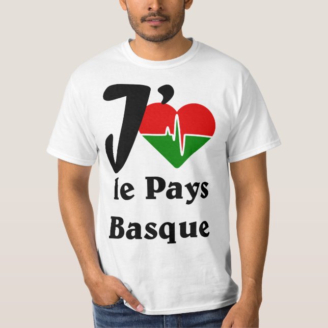 I love the Basque Country T-Shirt (Front)