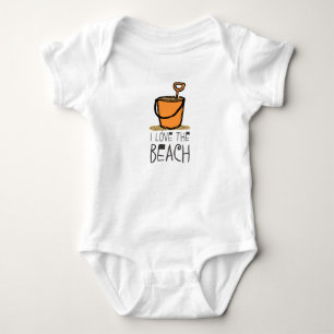 I love the Beach Sand Pail Baby Bodysuit