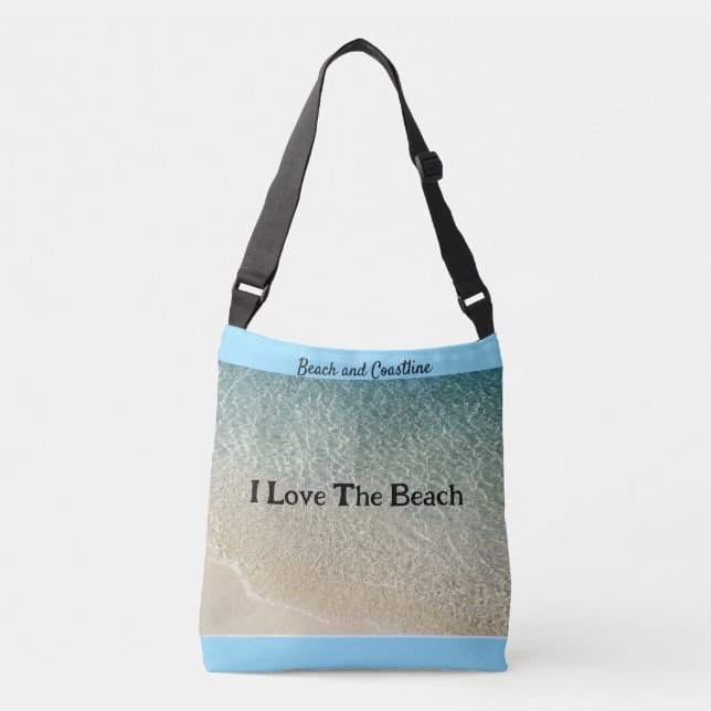 I love the beach Tote (Front)