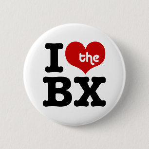 I Love The Bronx 6 Cm Round Badge
