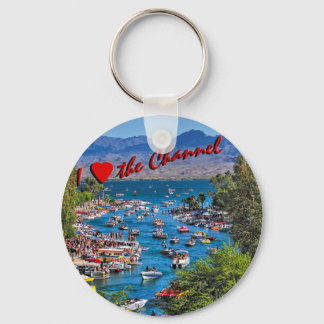 I Love the Channel Keychain