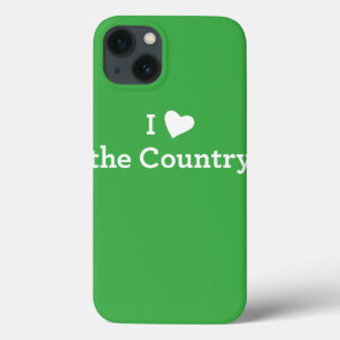 I Love the Country iPhone 13 Case