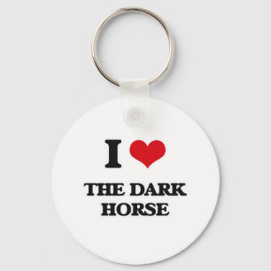 I Love The Dark Horse Key Ring