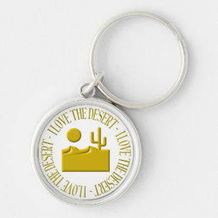 I love the desert key ring