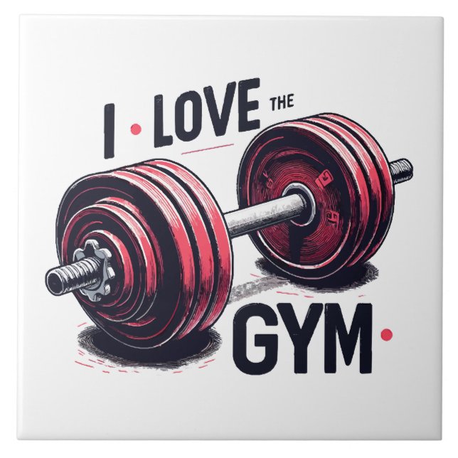 I love the gym ceramic tile (Front)