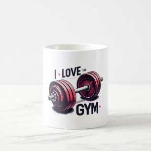 I love the gym coffee mug