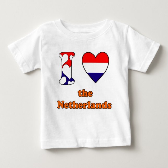 I love the Netherlands Baby T-Shirt (Front)