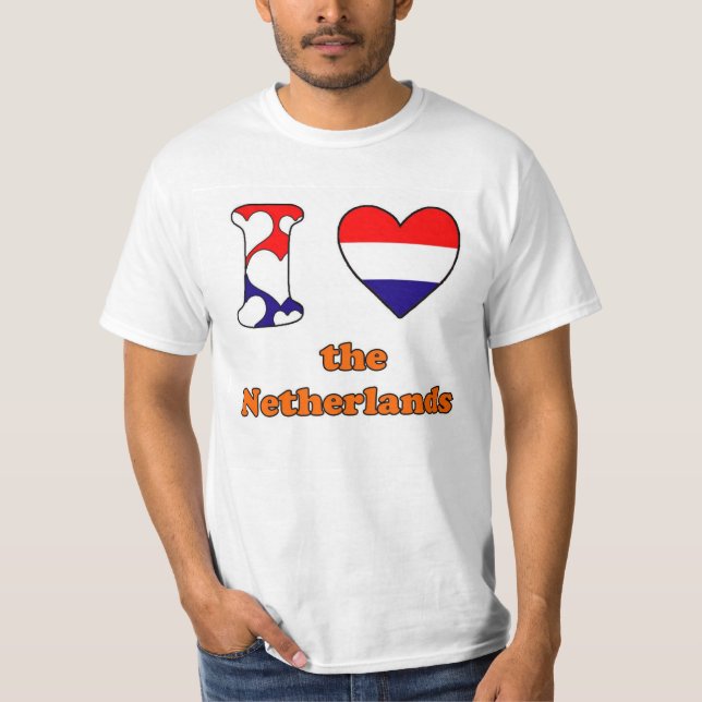 I love the Netherlands T-Shirt (Front)