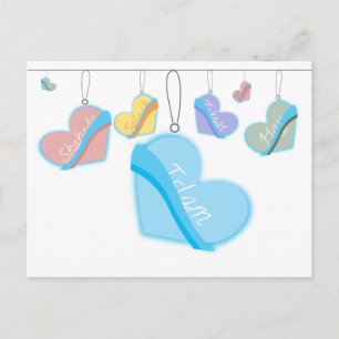 I love the pillars of Islam postcard