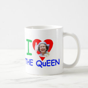 I love the Queen - Queen Elizabeth II Coffee Mug
