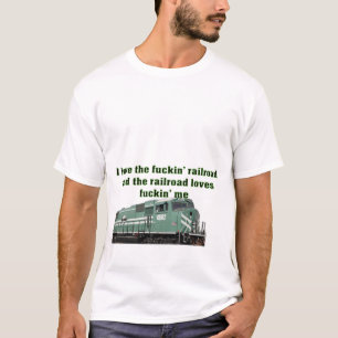 I love the railroad T-Shirt