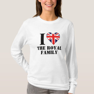I Love the Royal Family Long Sleeve Shirt