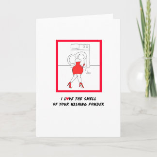 I Love The Smell - Funny Valentines Day Card