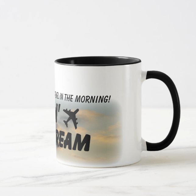 I Love the smell of Jet Fuel Mug (Right)
