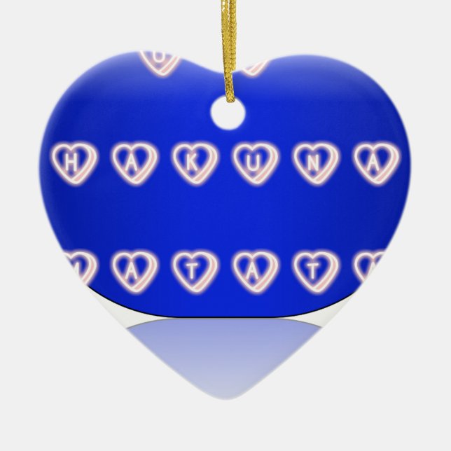 I love The United Kingdom Ceramic Tree Decoration (Front)