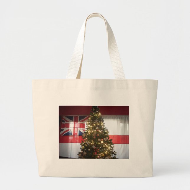 I Love The United Kingdom Holiday Special Event   Large Tote Bag (Front)