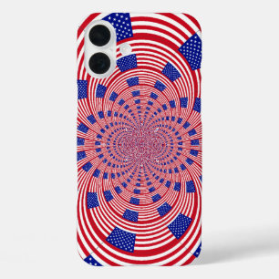 I Love The United States iPhone 16 Plus Case