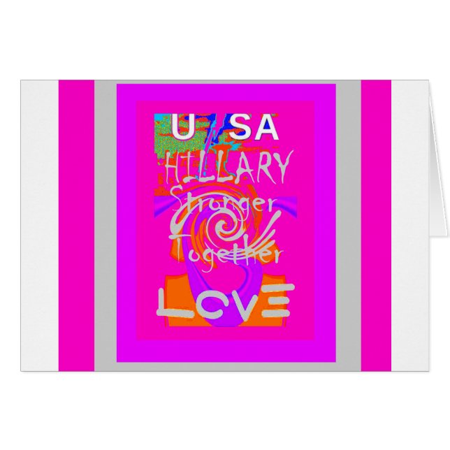 I Love The United States: Stronger Together (Front Horizontal)